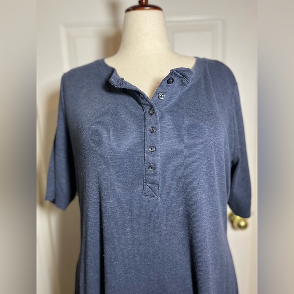 Lane Bryant Women’s Deep Blue Maxi Dress - Picture 2 of 11